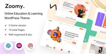 Zoomy (v1.2.0) LMS & Education WordPress Theme | Education