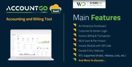 AccountGo SaaS (v7.6) Accounting and Billing Tool [Activated]