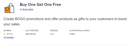 Buy One Get One Free WooCommerce (v6.0.2)