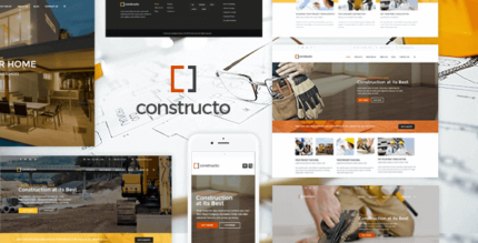 Constructo (v5.0.4) Construction WordPress Theme