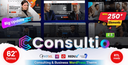 Consultio (v3.2.8) Corporate Consulting WordPress Theme