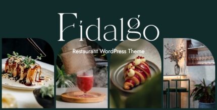 Fidalgo (v1.2.2) Restaurant WordPress Theme