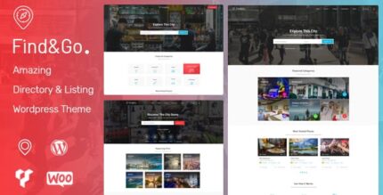 Findgo (v1.3.63) Directory Listing WordPress Theme
