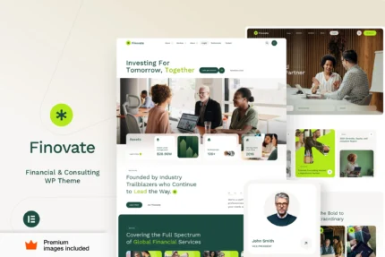 Finovate (v24.0) Financial Advisors & Business Consulting WordPress Theme