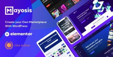 Mayosis (v5.4.7) Digital Marketplace WordPress Theme