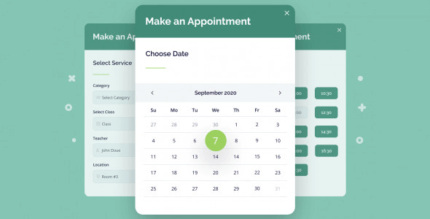 Appointment Booking (v2.4.3) MotoPress + Addons
