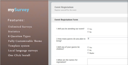 mySurvey v1.5 PHP Scripts