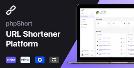 phpShort (49.0) URL Shortener Platform [Activated]