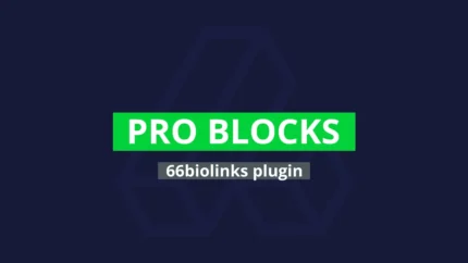 Pro Blocks – 66biolinks plugin by AltumCode v7.1.0